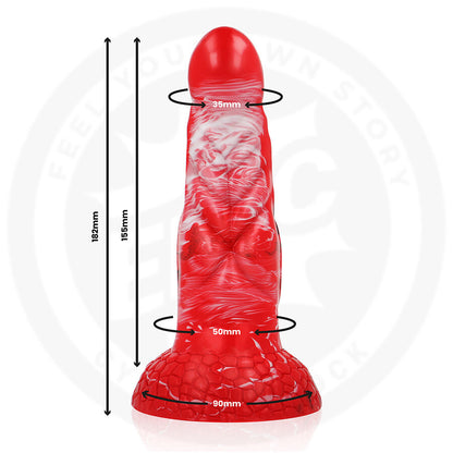 EPIC - AGNIS DILDO CRIMSON FIRE