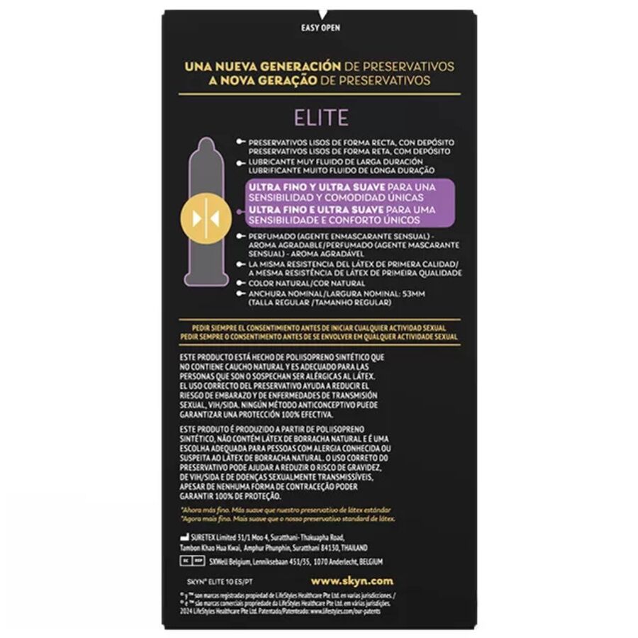 Skyn - Preservador Ultrafine Elite 10 unitats