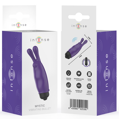 INTENSE - MYSTIC VIBRATING BULLET PURPLE 8.7 X 2.4 CM