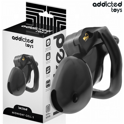 ADDICTED TOYS LOCKED - MINDNIGHT CELL JAULA PARA PENE TALLA S