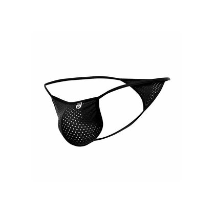 MOB - V-STRING DE MICROFIBRA NEGRA