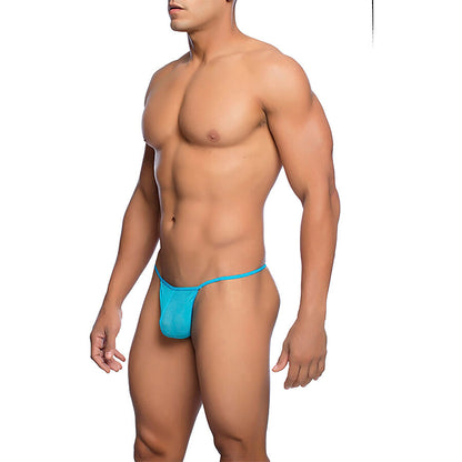 MOB - TANGA TRANSPARENTE CON FORMA DE T AQUA