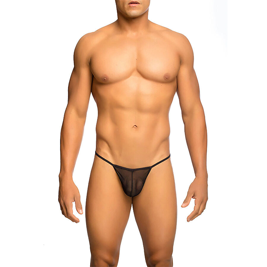 MOB - TANGA TRANSPARENTE CON FORMA DE T