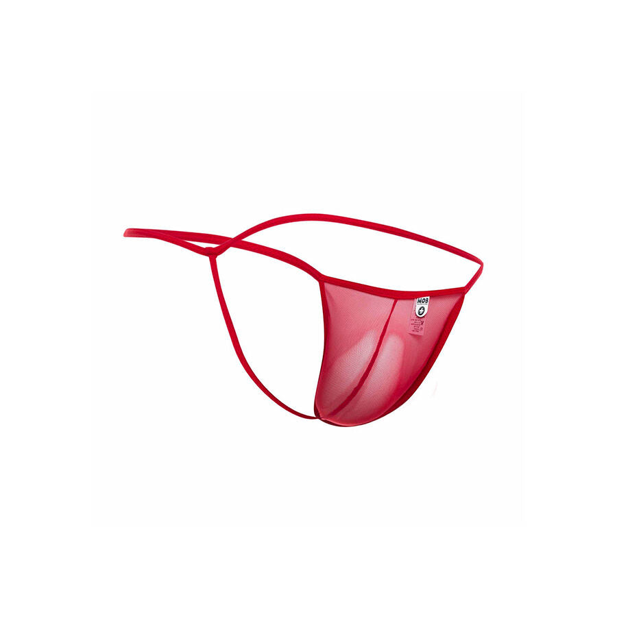 MOB - TANGA TRANSPARENTE CON FORMA DE T