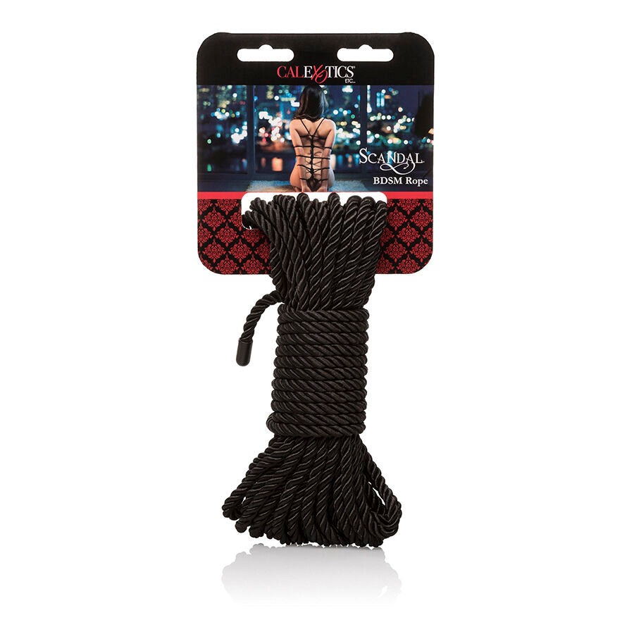 CALEXOTICS - SCANDAL BLACK BDSM ROPE 10M