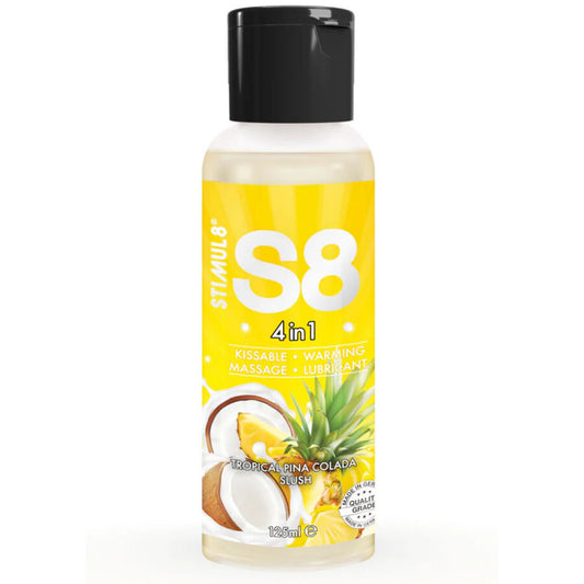 STIMUL8 - S8 4 IN 1 LUBRICANT DESSERT PINA COLADA 125 ML
