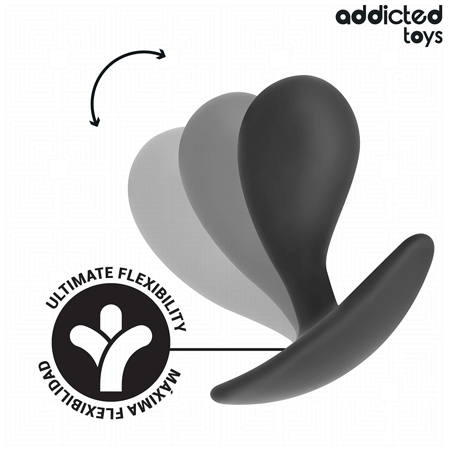 ADDICTED TOYS - SET OF 3 SILICONE ANAL PLUG MODEL 3