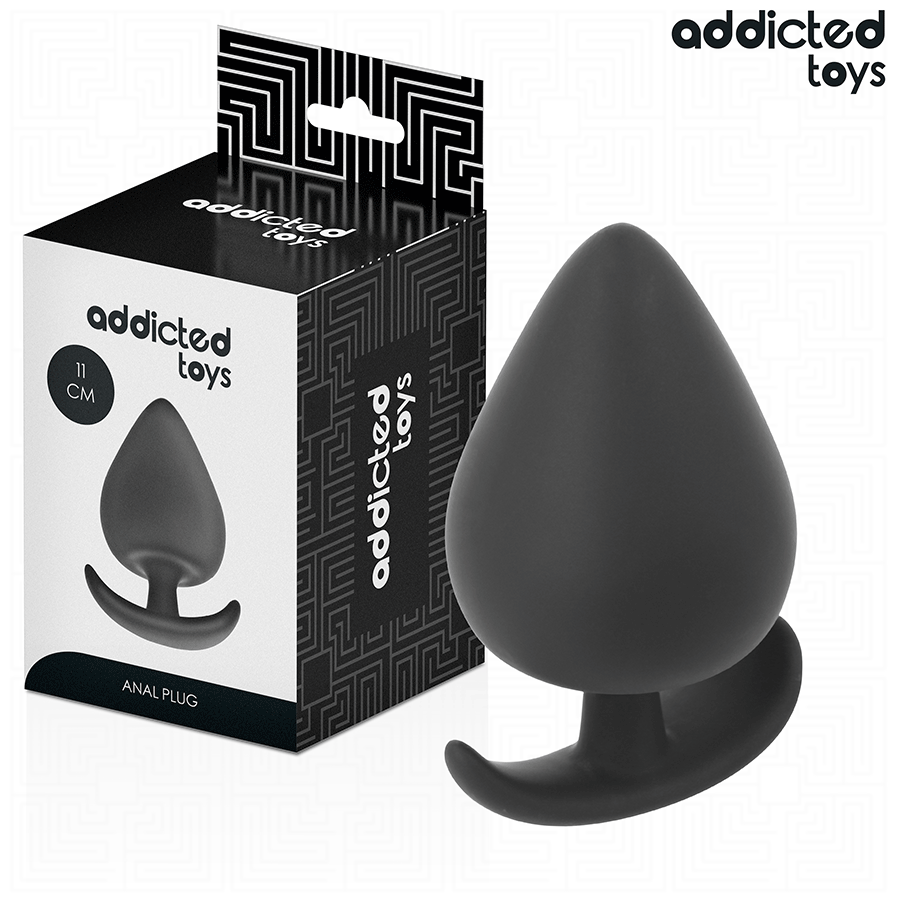 ADDICTED TOYS - SILICONE ANAL PLUG SIZE XXL 11 CM