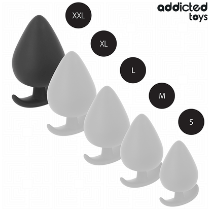 ADDICTED TOYS - SILICONE ANAL PLUG SIZE XXL 11 CM