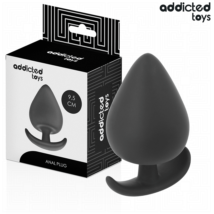 ADDICTED TOYS - SILICONE ANAL PLUG SIZE XL 9.5 CM