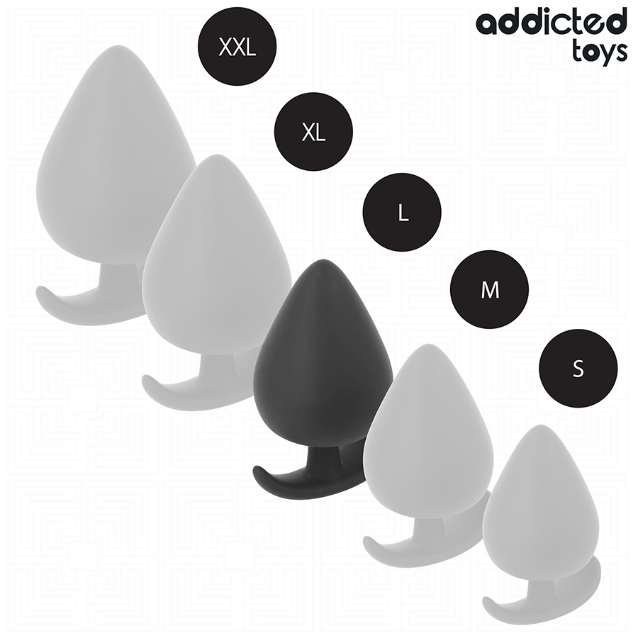 ADDICTED TOYS - SILICONE ANAL PLUG SIZE L 8 CM