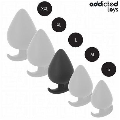 ADDICTED TOYS - SILICONE ANAL PLUG SIZE L 8 CM