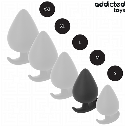ADDICTED TOYS - SILICONE ANAL PLUG SIZE M 6.6 CM