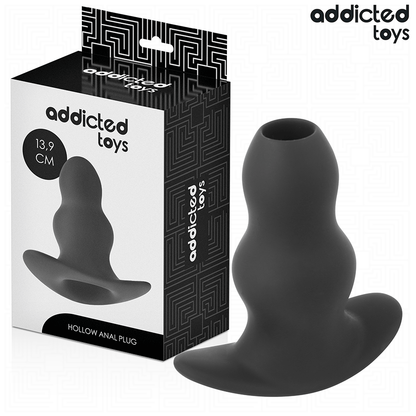 ADDICTED TOYS - HOLLOW SILICONE ANAL PLUG SIZE XL 13.9 CM
