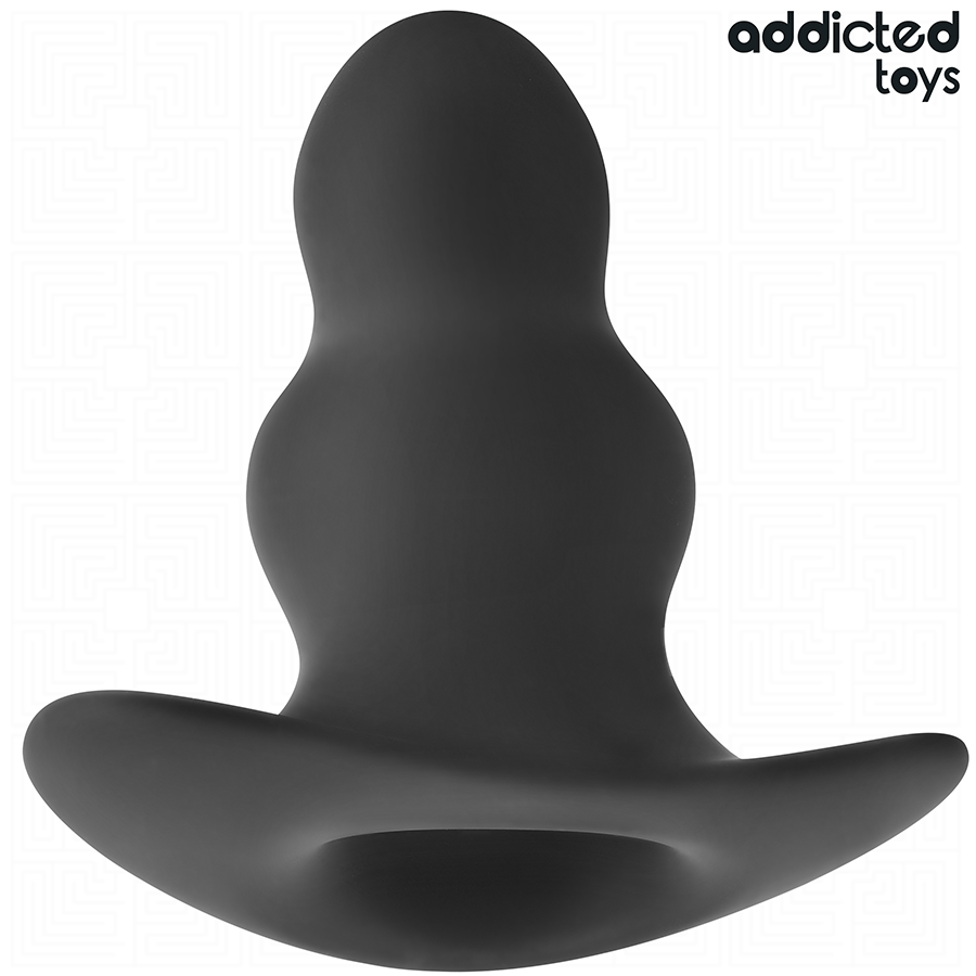 ADDICTED TOYS - HOLLOW SILICONE ANAL PLUG SIZE L 11.1 CM