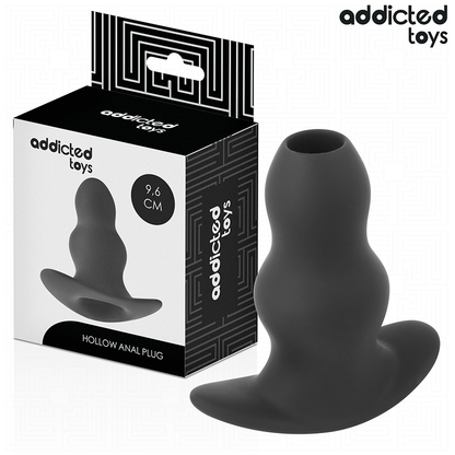 ADDICTED TOYS - PLUG ANAL HUECO SILICONA TALLA M 9,6 CM