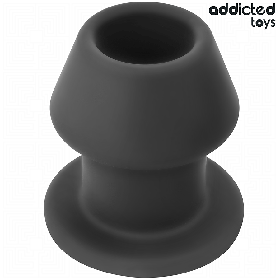 ADDICTED TOYS - EXTREME SILICONE HOLLOW ANAL PLUG SIZE M 8.7 CM