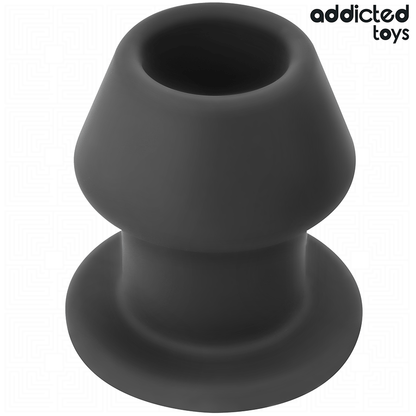 ADDICTED TOYS - EXTREME SILICONE HOLLOW ANAL PLUG SIZE M 8.7 CM
