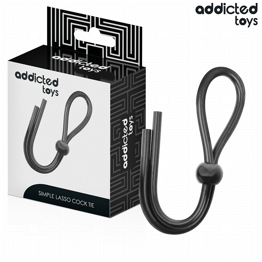 ADDICTED TOYS - CUERDA SILICONA PARA EL PENE DE LAZO SIMPLE