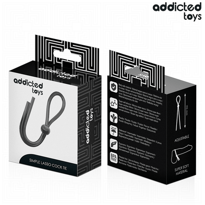 ADDICTED TOYS - CUERDA SILICONA PARA EL PENE DE LAZO SIMPLE