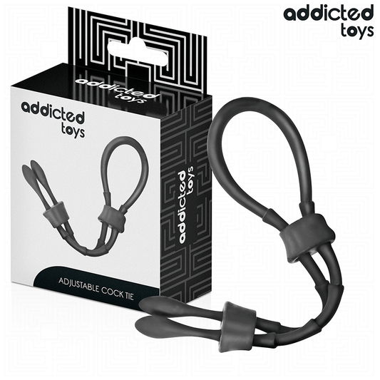 ADDICTED TOYS - CUERDA SILICONA AJUSTABLE PARA EL PENE