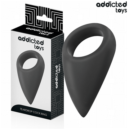 ADDICTED TOYS - ANILLO CON FORMA DE LÁGRIMA PARA EL PENE
