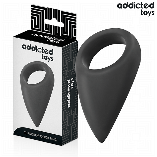 ADDICTED TOYS - ANILLO CON FORMA DE LÁGRIMA PARA EL PENE