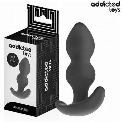 ADDICTED TOYS - SILICONE ANAL PLUG SIZE S 10.3 CM