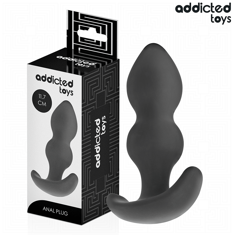 ADDICTED TOYS - SILICONE ANAL PLUG SIZE L 11.7 CM
