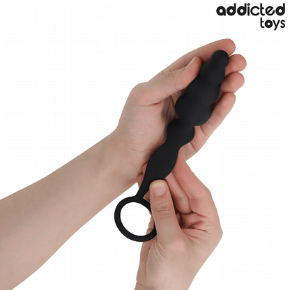 ADDICTED TOYS - ANAL PLUG WITH SILICONE RING MODEL 5