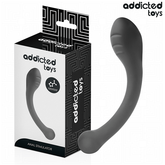 ADDICTED TOYS - ESTIMULADOR ANAL DOBLE SILICONA 18 CM