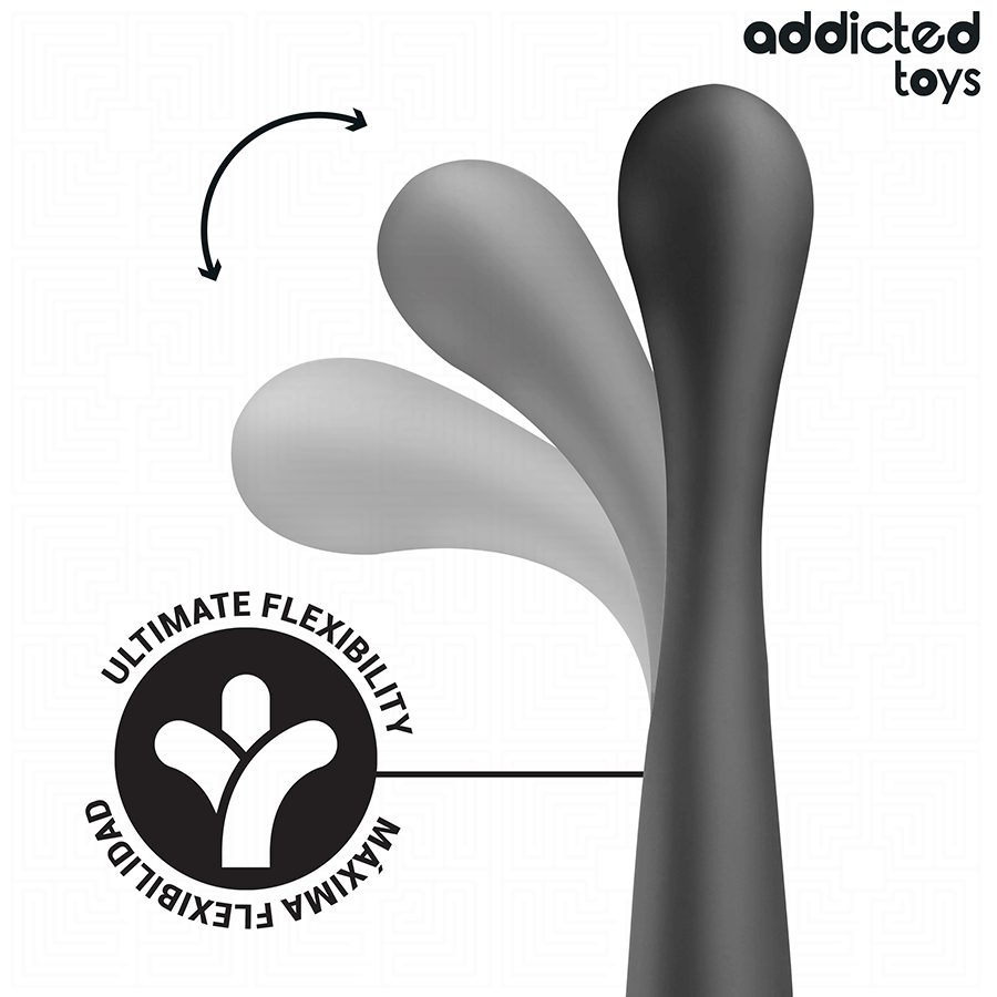 ADDICTED TOYS - DOUBLE SILICONE ANAL MASSAGER 22.5 CM