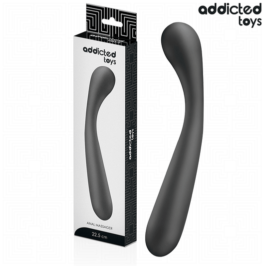 ADDICTED TOYS - DOUBLE SILICONE ANAL MASSAGER 22.5 CM
