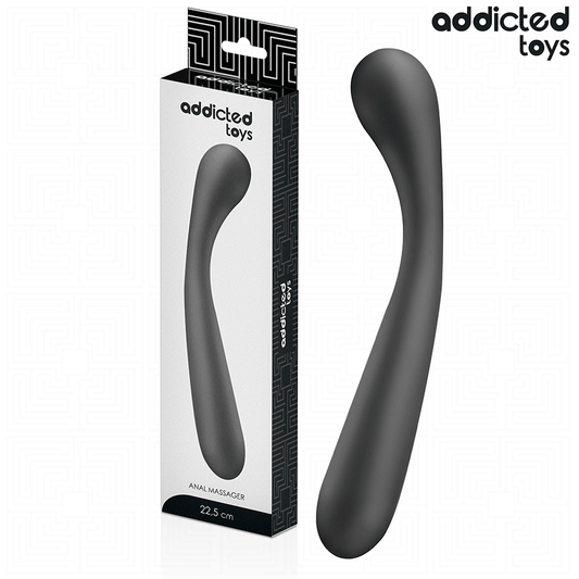 ADDICTED TOYS - MASAJEADOR ANAL DOBLE SILICONA 22,5 CM