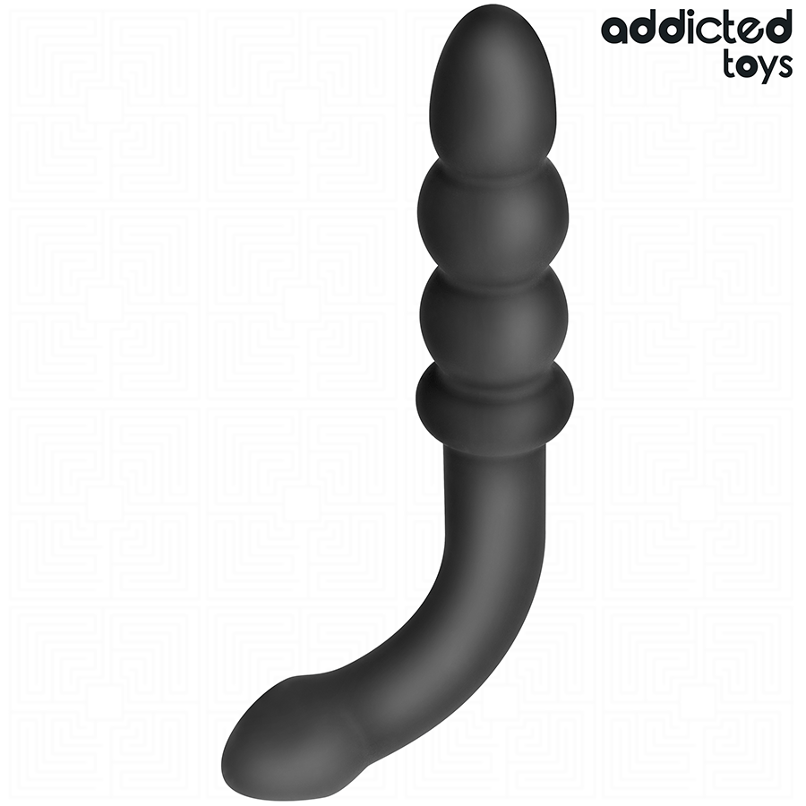 ADDICTED TOYS - DOUBLE SILICONE ANAL MASSAGER 16.5 CM
