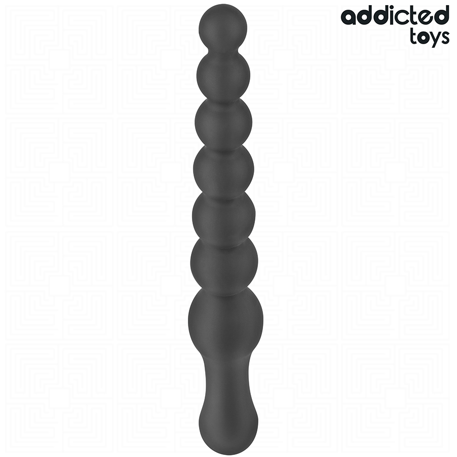 ADDICTED TOYS - DOUBLE SILICONE ANAL MASSAGER 24 CM