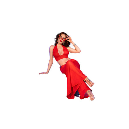 CHILIROSE - CR 4857 SET TOP Y PANTALONES
