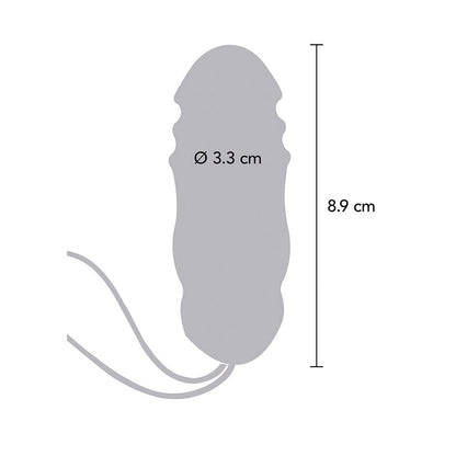 TOYJOY - HAPPINESS SUNN SIDE UP AND DOWN VIBRADOR CONTROL REMOTO FUCSIA
