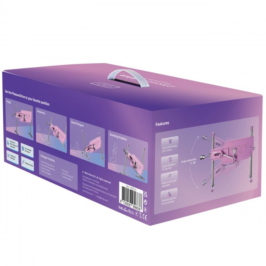 KIIROO - PLEASURE DRIVE MÁQUINA SEXUAL INTERACTIVA