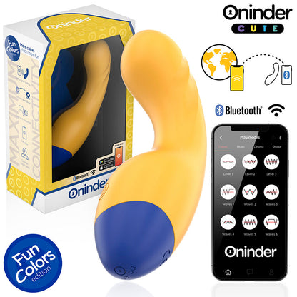 ONINDER CUTE - LOVE BUDDY MASTER G-SPOT VIBRATOR - FREE GLOBAL APP