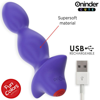 ONINDER CUTE - LOVE BUTT VIBRATOR ANAL PLUG DILATOR - FREE GLOBAL APP