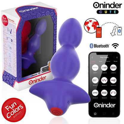 ONINDER CUTE - LOVE BUTT VIBRATOR ANAL PLUG DILATOR - FREE GLOBAL APP