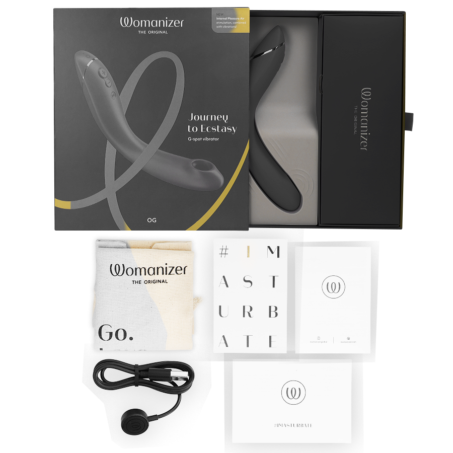 WOMANIZER - OG G-SPOT GRIS OSCURO