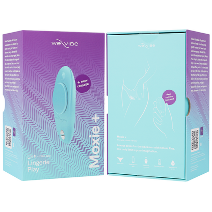 WE-VIBE - MOXIE + VIBRADOR CLÍTORIS AQUA