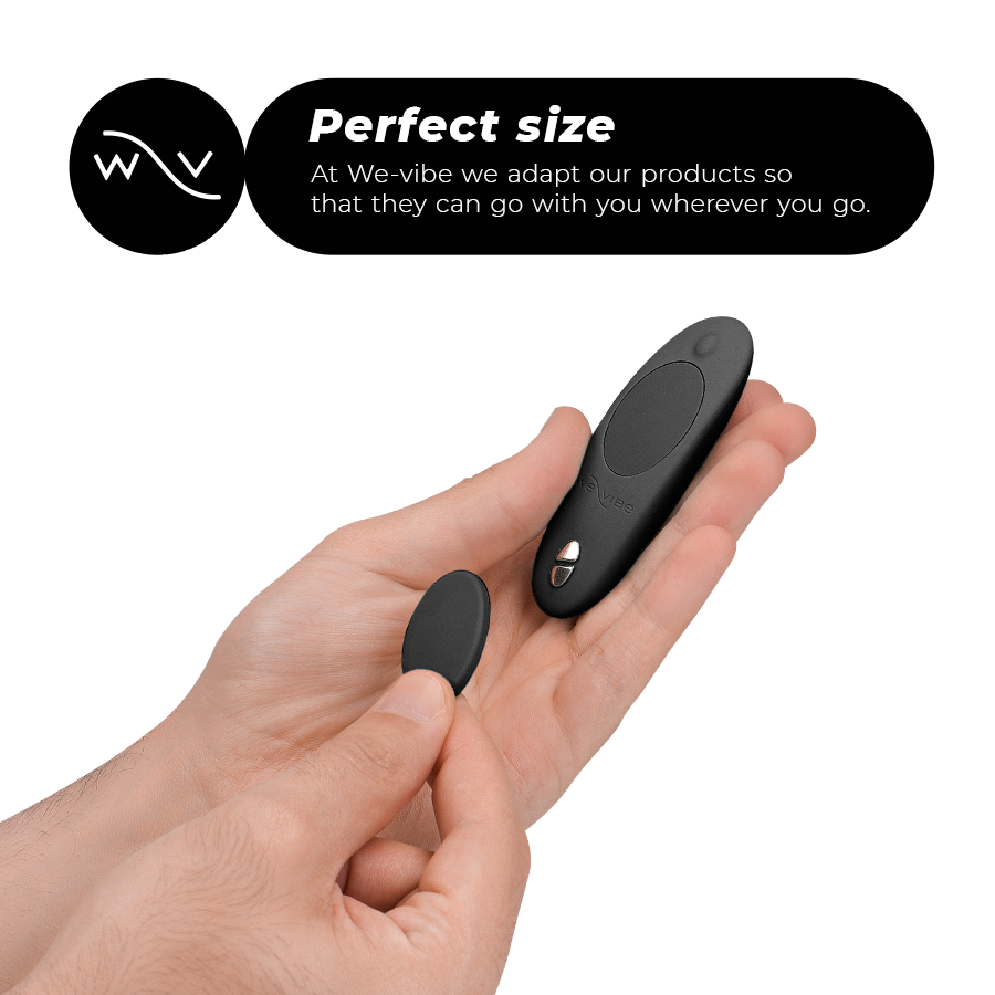 WE-VIBE - MOXIE + VIBRADOR CLÍTORIS NEGRO