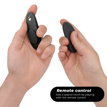 WE-VIBE - MOXIE + VIBRADOR CLÍTORIS NEGRO