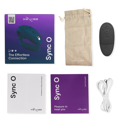 WE-VIBE - SYNC O VIBRADOR FLEXIBLE CONTROL REMOTO OSCURO