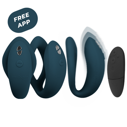 WE-VIBE - SYNC O VIBRADOR FLEXIBLE CONTROL REMOTO OSCURO
