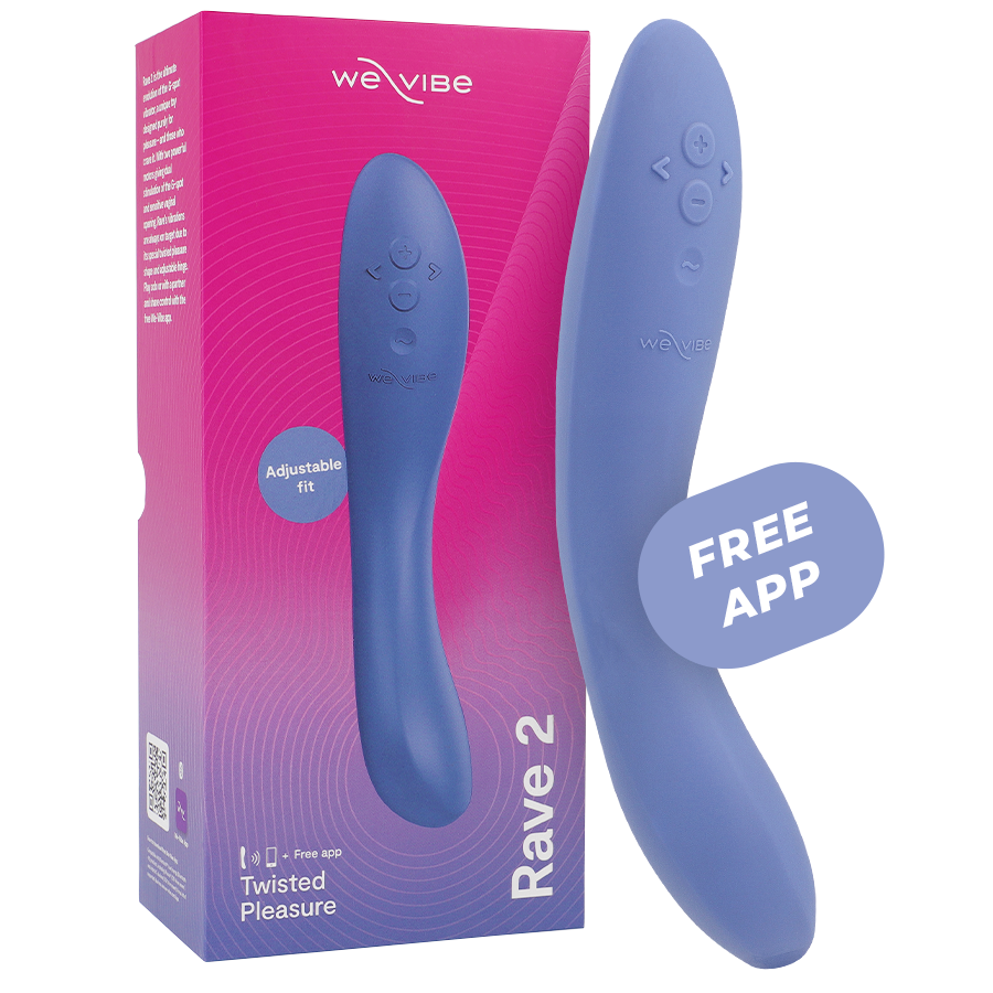 WE-VIBE - RAVE 2 BLUE G-SPOT VIBRATOR