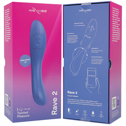 WE-VIBE - RAVE 2 BLUE G-SPOT VIBRATOR